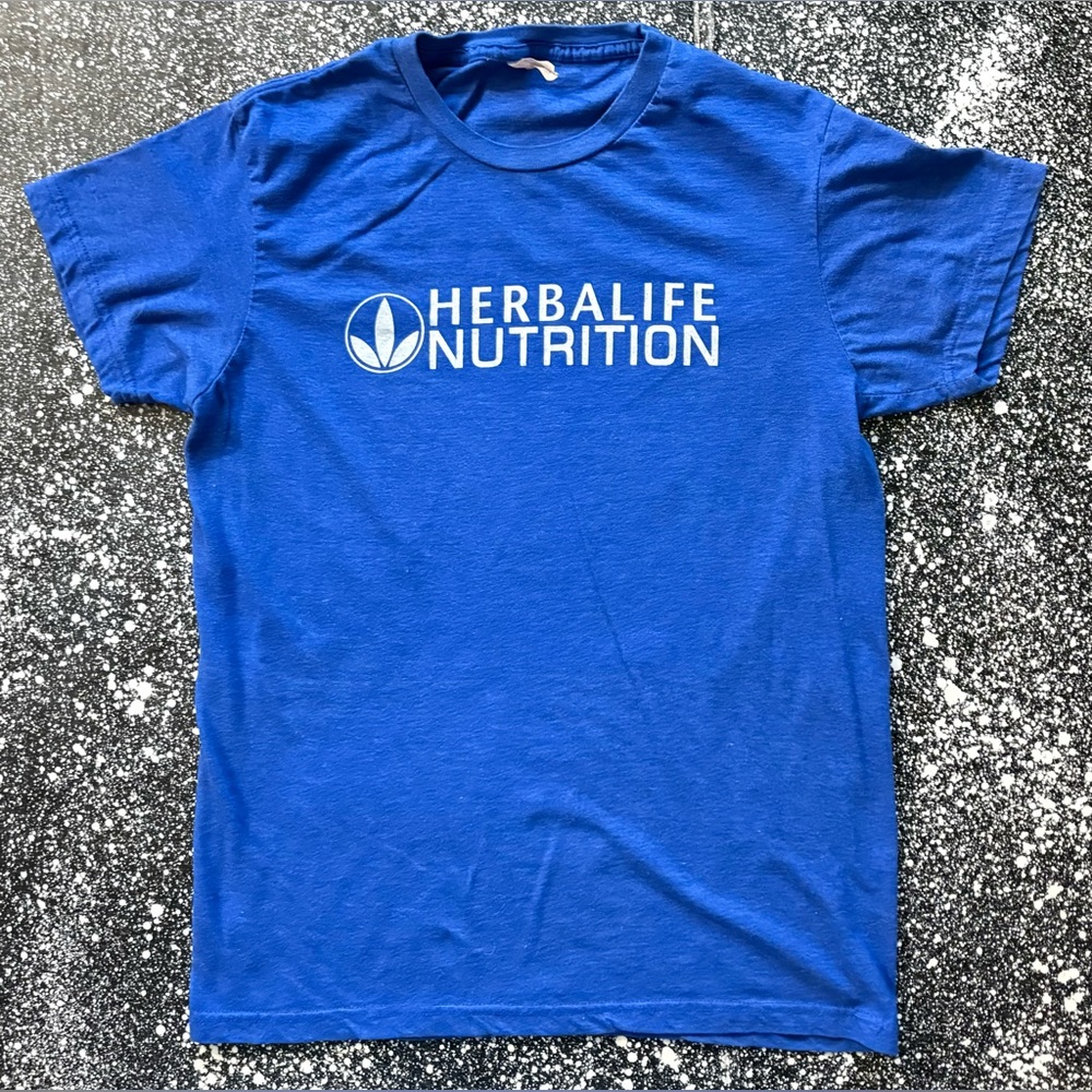Herbalife Nutrition Employee T-Shirt Size Medium Blue